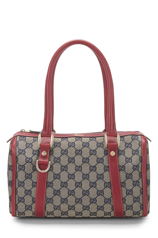 Red Original GG Canvas D-Ring Abbey Boston Handbag, , large image number 0