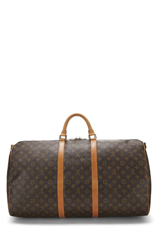 Monogram Canvas Keepall Bandouliere 60, , large image number 3