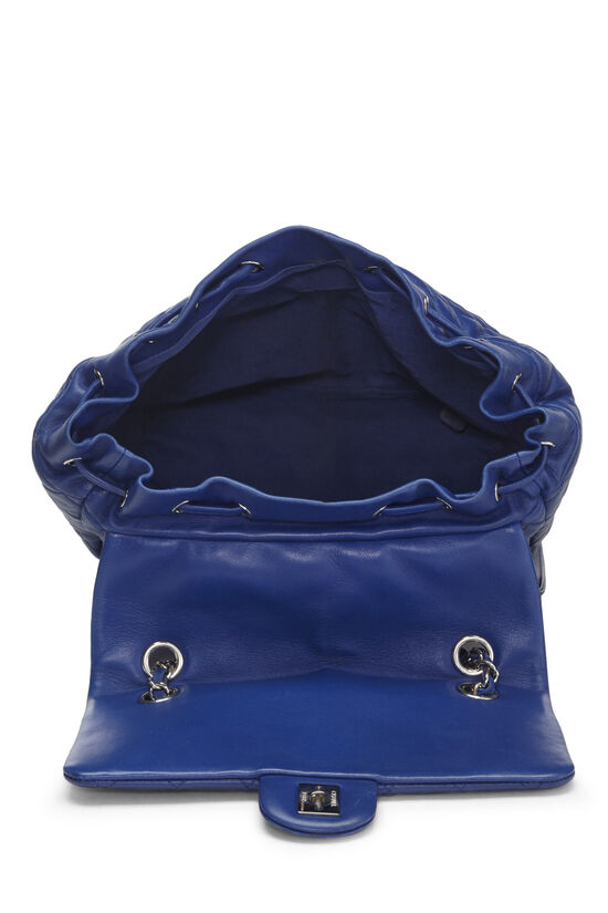 Blue Quilted Lambskin Urban Spirit Backpack Small, , large image number 5