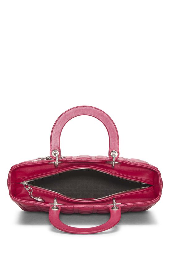 Pink Cannage Quilted Lambskin Lady Dior Large, , large image number 5