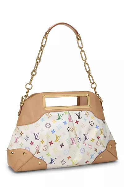 Takashi Murakami x Louis Vuitton White Monogram Multicolore Judy GM, , large