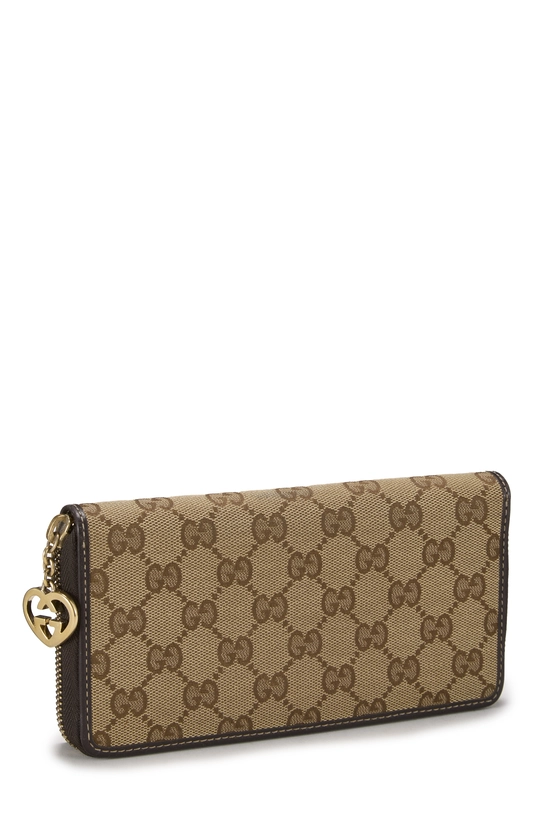 Original GG Canvas Lovely Heart Continental Wallet, , large image number 1