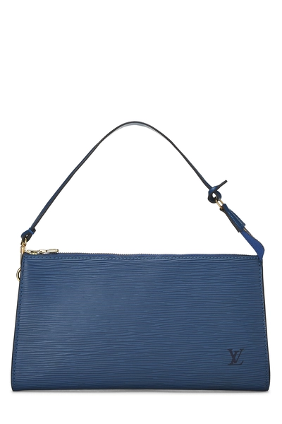 Louis Vuitton Blue Epi Pochette Accessoires — photo 1