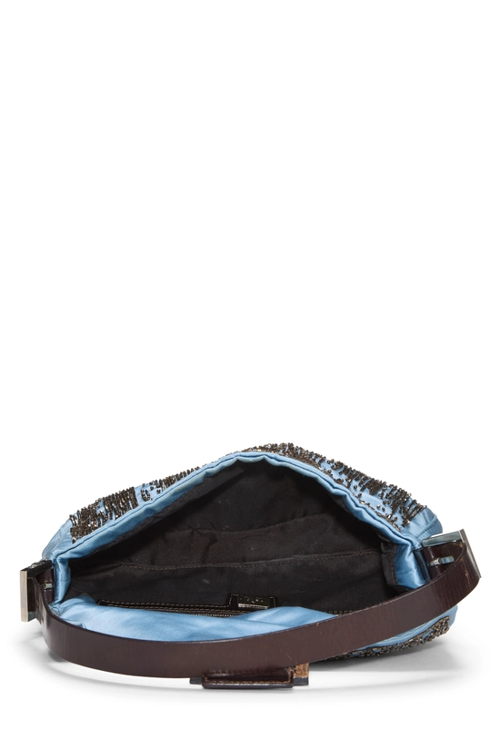 Blue Embellished Baguette, , large image number 5