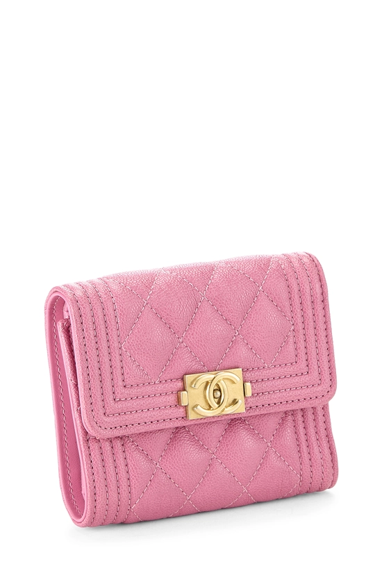 Pink Caviar Boy Compact Wallet, , large image number 1
