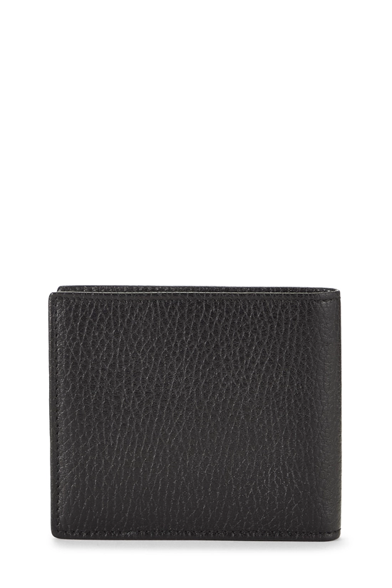 Black Leather Bifold Wallet, , large image number 2