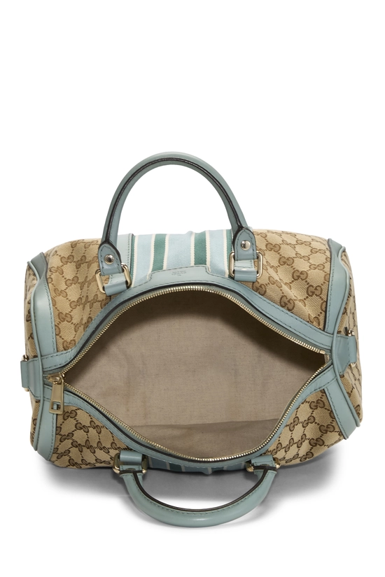 Blue Original GG Canvas Vintage Web Boston Medium, , large image number 5