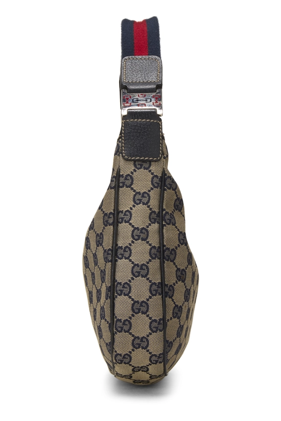 Navy Original GG Canvas Pop Hobo, , large image number 2