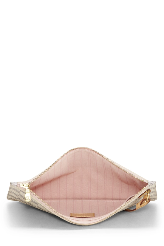 Damier Azur Neverfull Pouch MM NM, , large image number 3