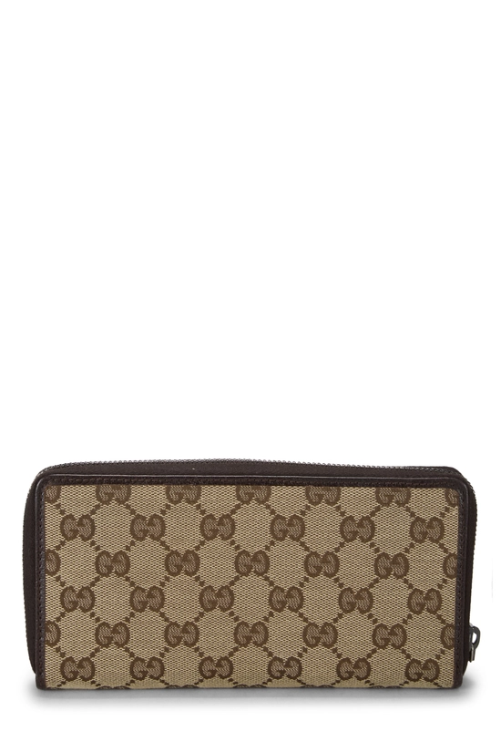 Original GG Canvas Zip Around Wallet, , large image number 2