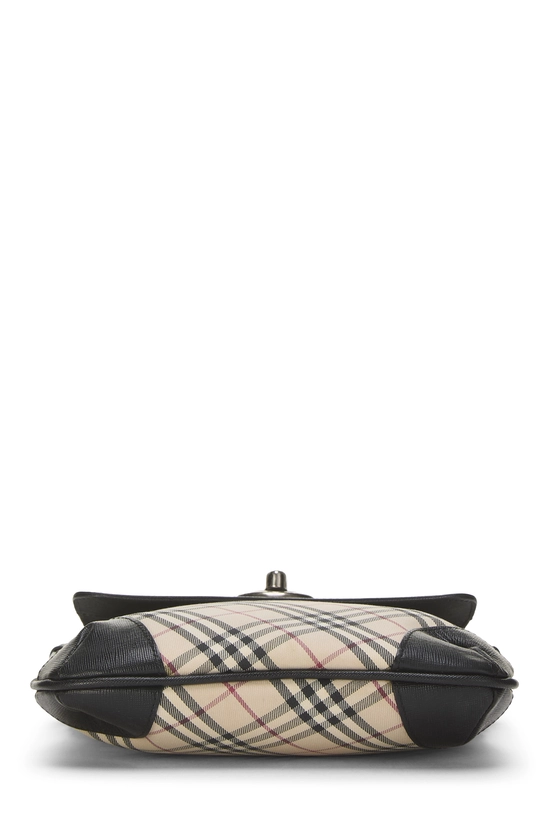 Black House Check Jacquard Turnlock Crossbody Medium, , large image number 4