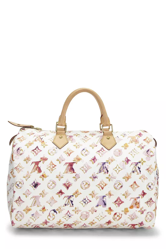 Richard Prince x Louis Vuitton Monogram Watercolor Speedy 35, , large image number 3