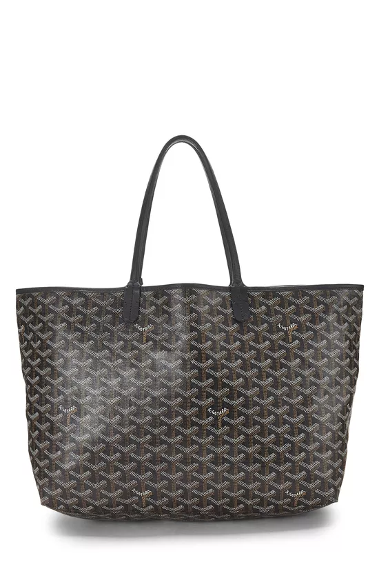 Black Goyardine Canvas Saint-Louis PM, , large image number 0