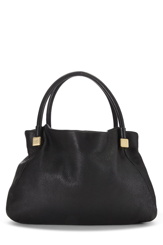 Black Calfskin Dice Shoulder Bag, , large image number 0