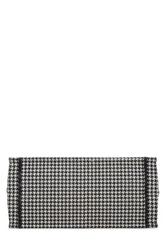 Black Houndstooth Canvas Book Tote Medium, , large image number 4
