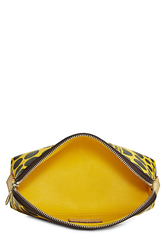 Yayoi Kusama x Louis Vuitton Yellow Monogram Dots Infinity Pochette Cosmetique , , large image number 3