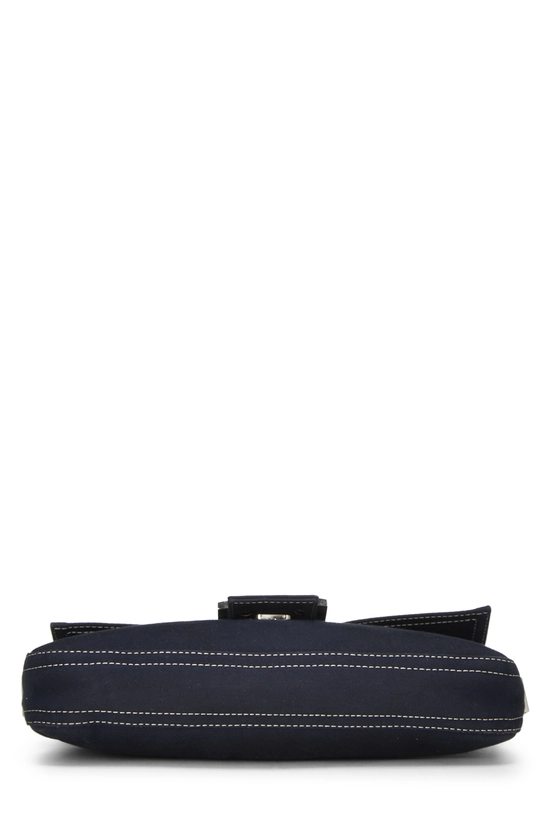 Navy Canvas Baguette, , large image number 4