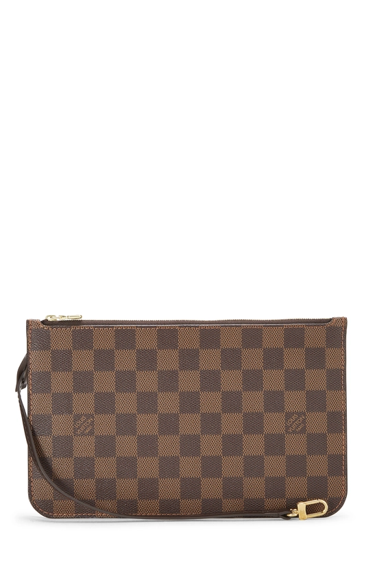 Damier Ebene Neverfull Pouch MM NM, , large image number 0