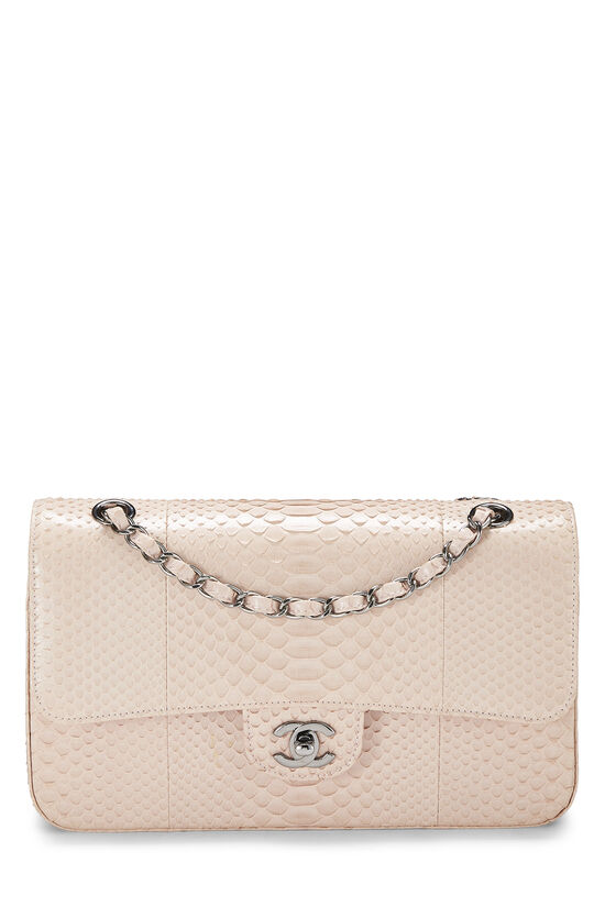 Chanel Iridescent Python Snake Mini Crossbody Bag