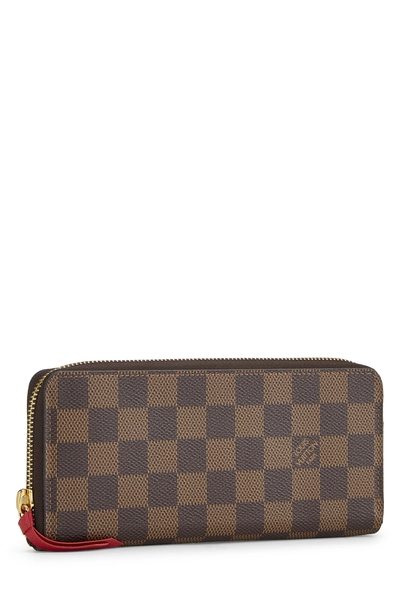 Damier Ebene Clemence Wallet, , large