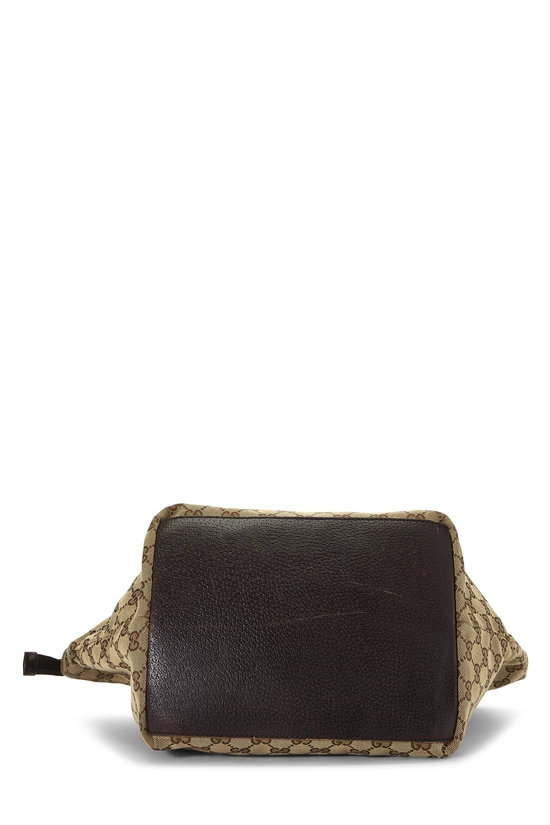 Original GG Canvas Soft Zip Tote, , large image number 4