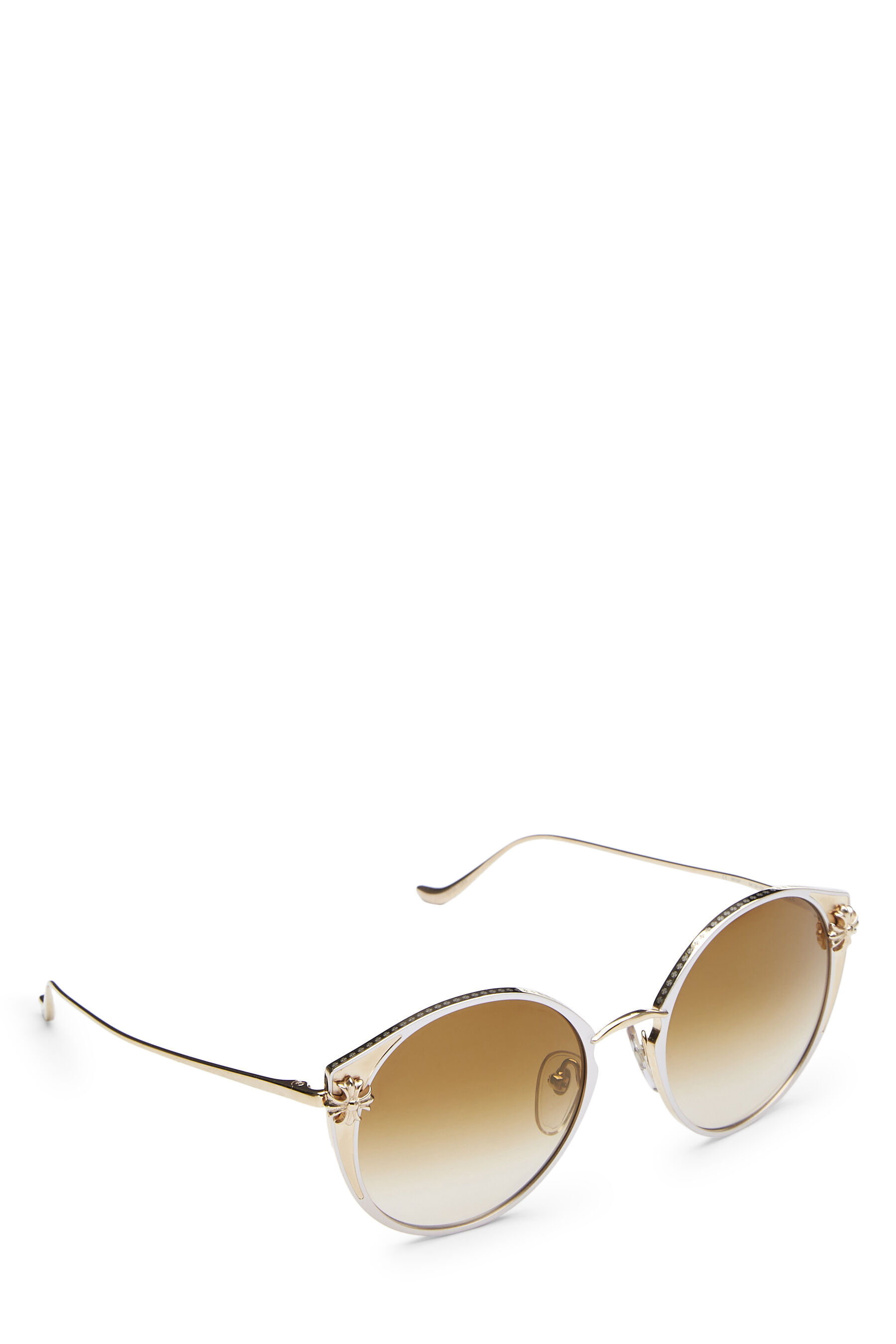 Gold Metal Vajazzle Sunglasses
