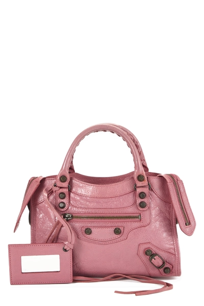 Pink Agneau Classic City Bag Mini