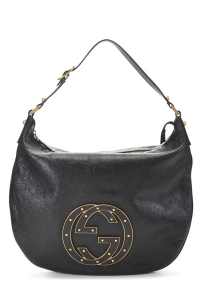 Gucci Black Leather Blondie Shoulder Bag