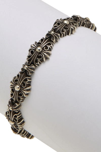 Sterling Silver Keeper Link Bracelet
