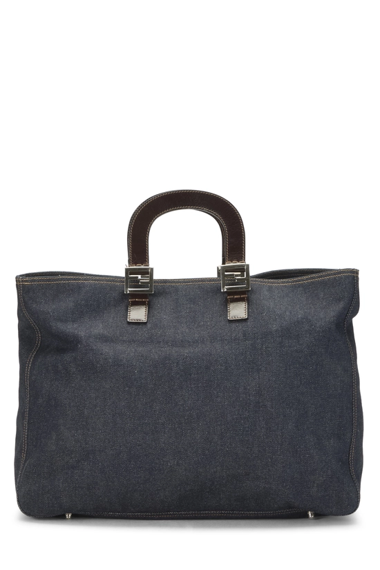 Blue Denim Tote Bag Large, , large image number 3