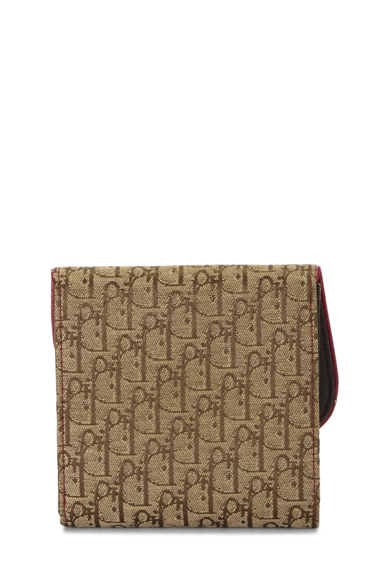 Brown Trotter Canvas Rasta Saddle Wallet, , large image number 2