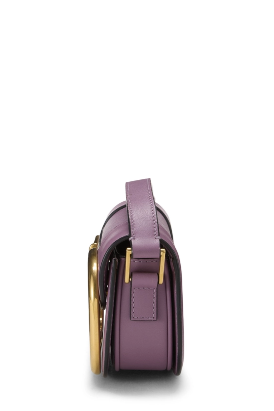 Purple Calfskin Supervee Crossbody Small, , large image number 2