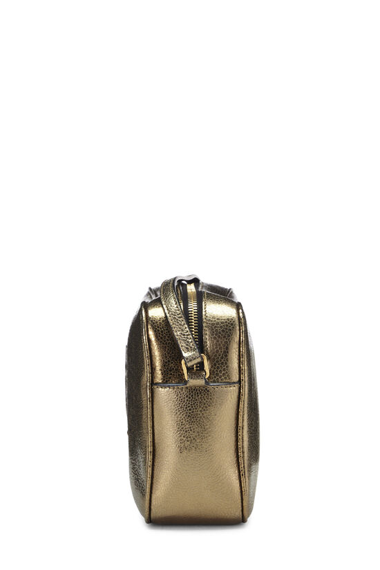 Metallic Gold Leather Lou Camera Bag, , large image number 4