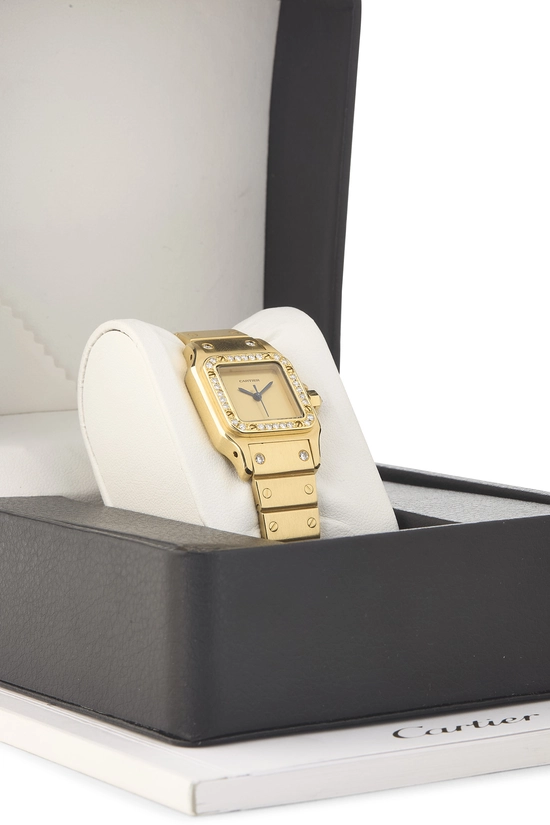Gold Diamond Santos Carr&eacute;e 2960 24mm, , large image number 8