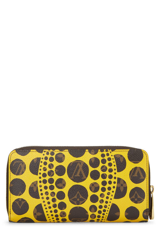 Yayoi Kusama x Louis Vuitton Yellow Monogram Pumpkin Dots Zippy Wallet, , large image number 2
