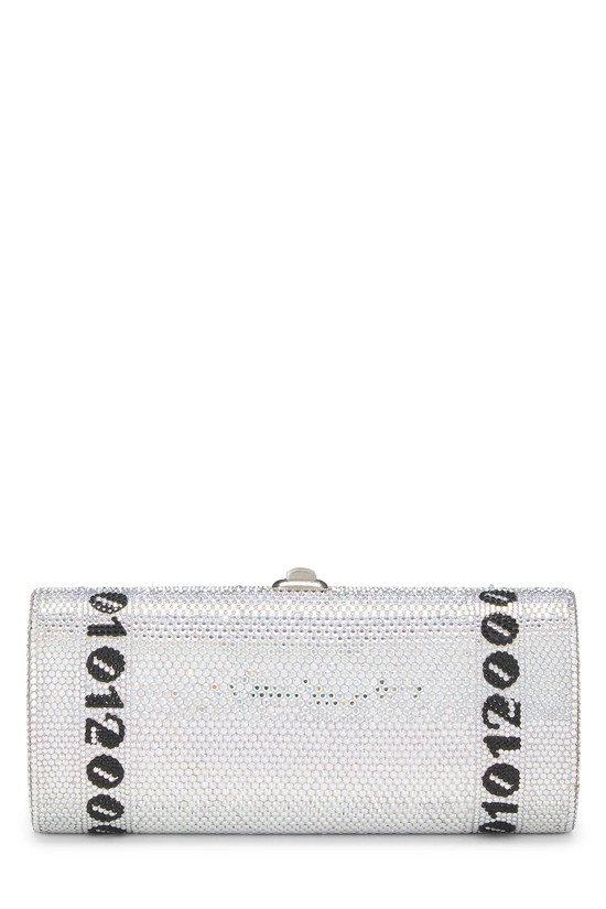 Silver Crystal Minaudiere, , large image number 0