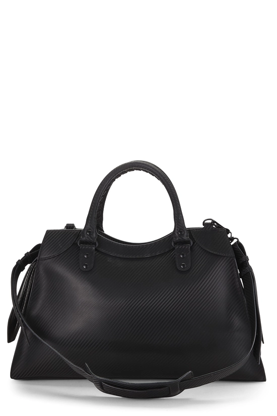 Black Coated Canvas Neo Classic City Medium, , large image number 3