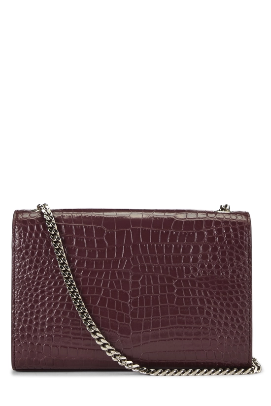 Burgundy Embossed Kate Tassel Small, , large image number 3