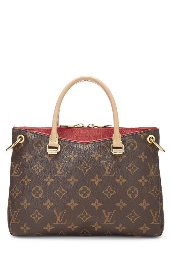 Red Monogram Canvas Pallas BB, , large image number 1