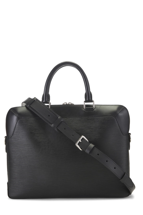 Black Epi Oliver Briefcase, , large image number 3