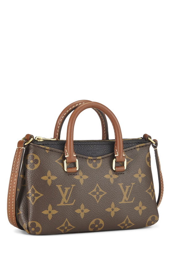 Pre-Owned Black Monogram Canvas Pallas Nano QJB0VN1YKC002