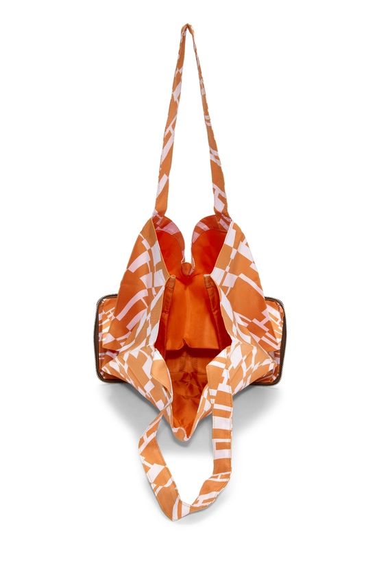 Orange Op'h Silky Pop Tote, , large image number 5