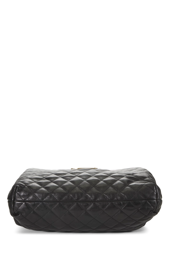Black Lambskin Icare Shopping Tote Maxi, , large image number 4