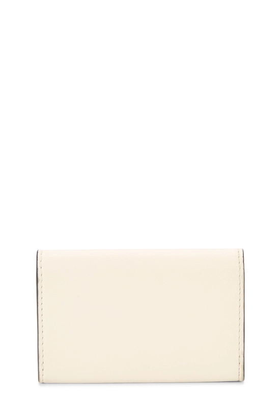 White Leather Card Case, , large image number 2
