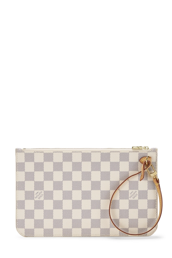 Damier Azur Neverfull Pouch, , large image number 2