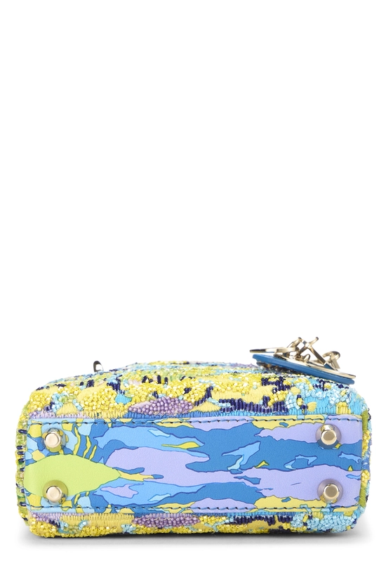 Multicolor Beaded Lady Dior Micro, , large image number 4