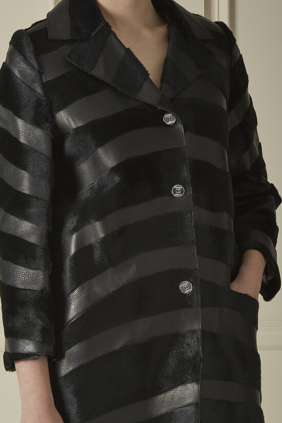 Black Fendi Coat, , large image number 2