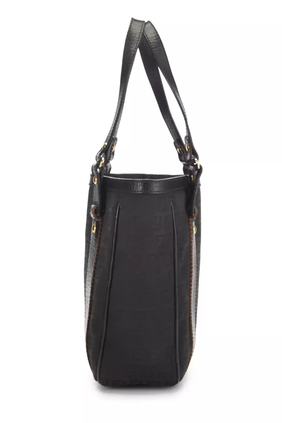 Black Zucchino Canvas Tote Small, , large image number 2