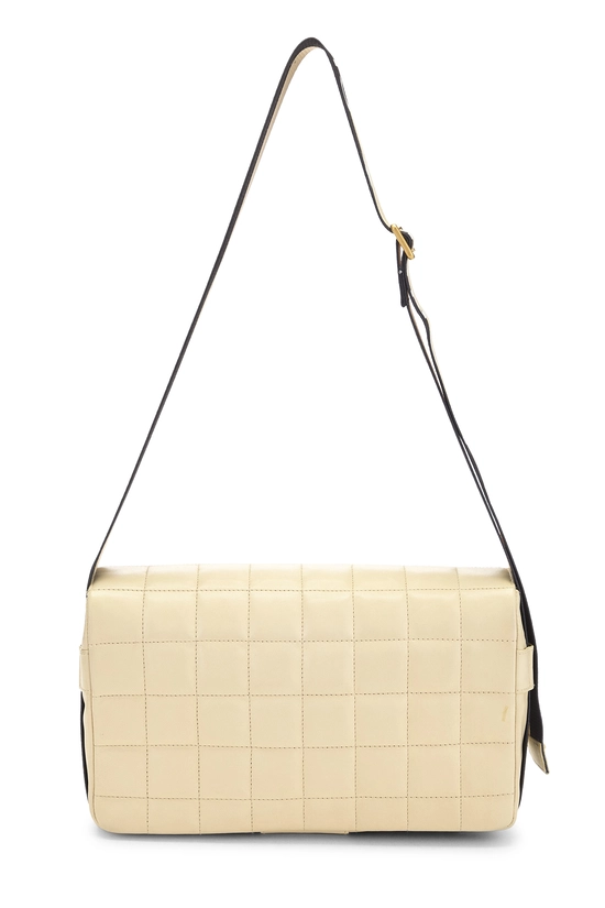Cream Lambskin Sport Flap Bag, , large image number 3