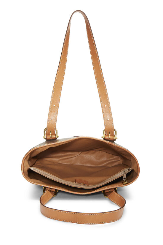 Brown Coated Canvas Macadam Bucket Bag, , large image number 5